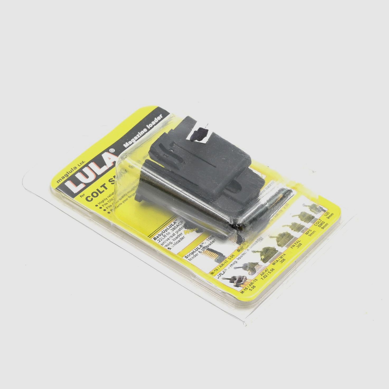 Maglula Colt SMG Lula Laadapparaat, Zwart, voor Colt SMG 9×19 Magazijnen