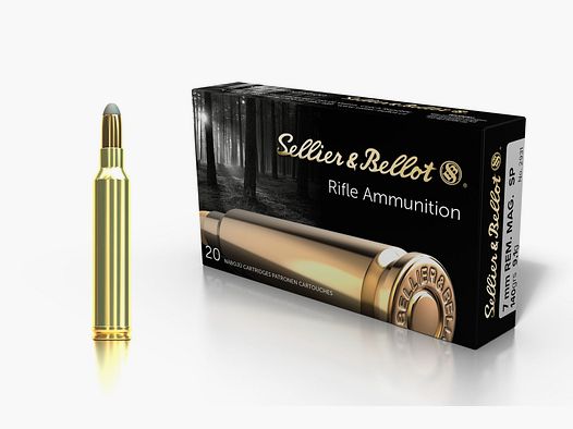 Büchsenpatronen Sellier & Bellot 7mm Rem.Mag. SP