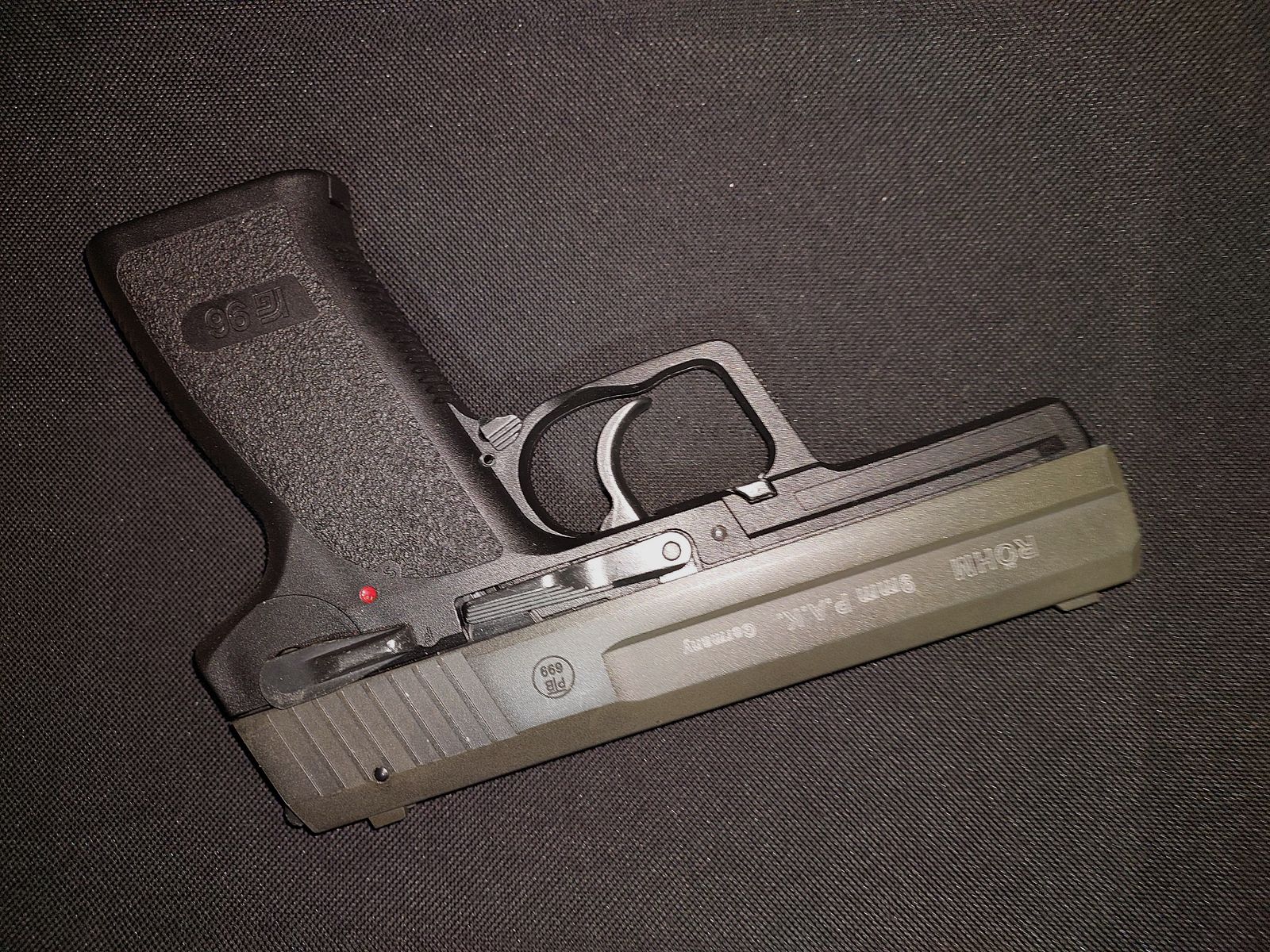 Röhm RG96 Pistolet à blanc brunie (PTB 699) RG 96