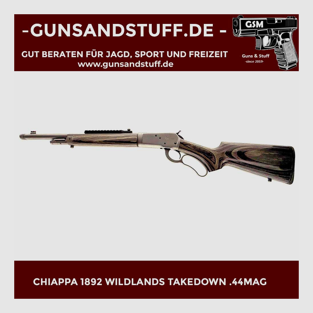 CHIAPPA 1892 WILDLANDS TAKEDOWN .44MAGNUM