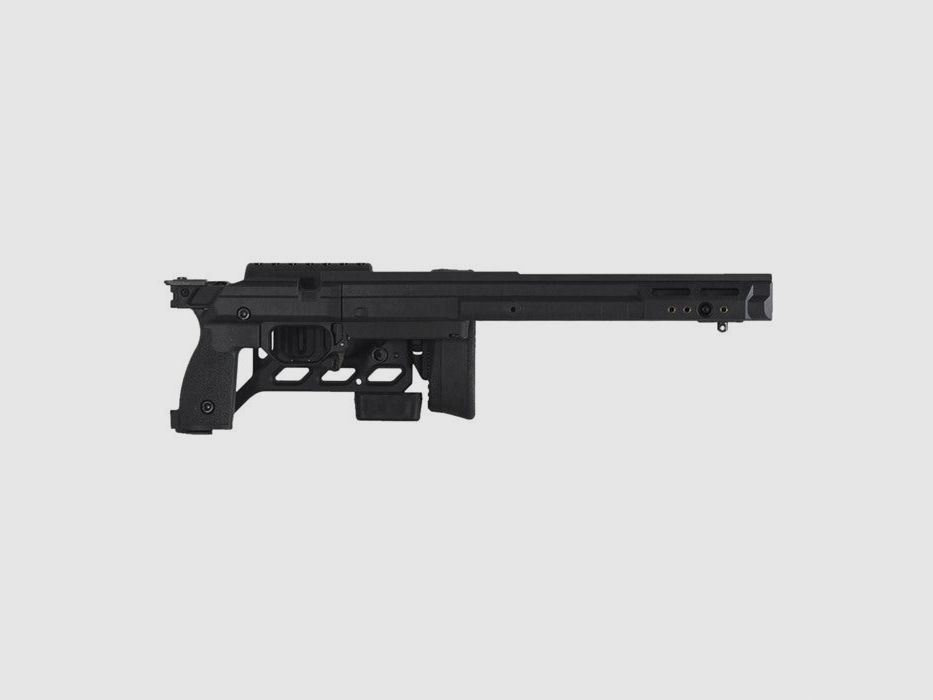 Kinetic Research Group Tikka T3X Châssis avec Crosse Pliable, Noir