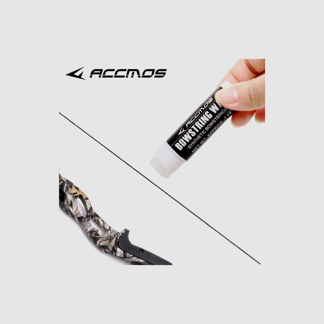 Accmos Sehnenwachs "RAIL LUBE", Stiftform, 1 OZ / 29 g (Grundpreis: 0,31€ /g)