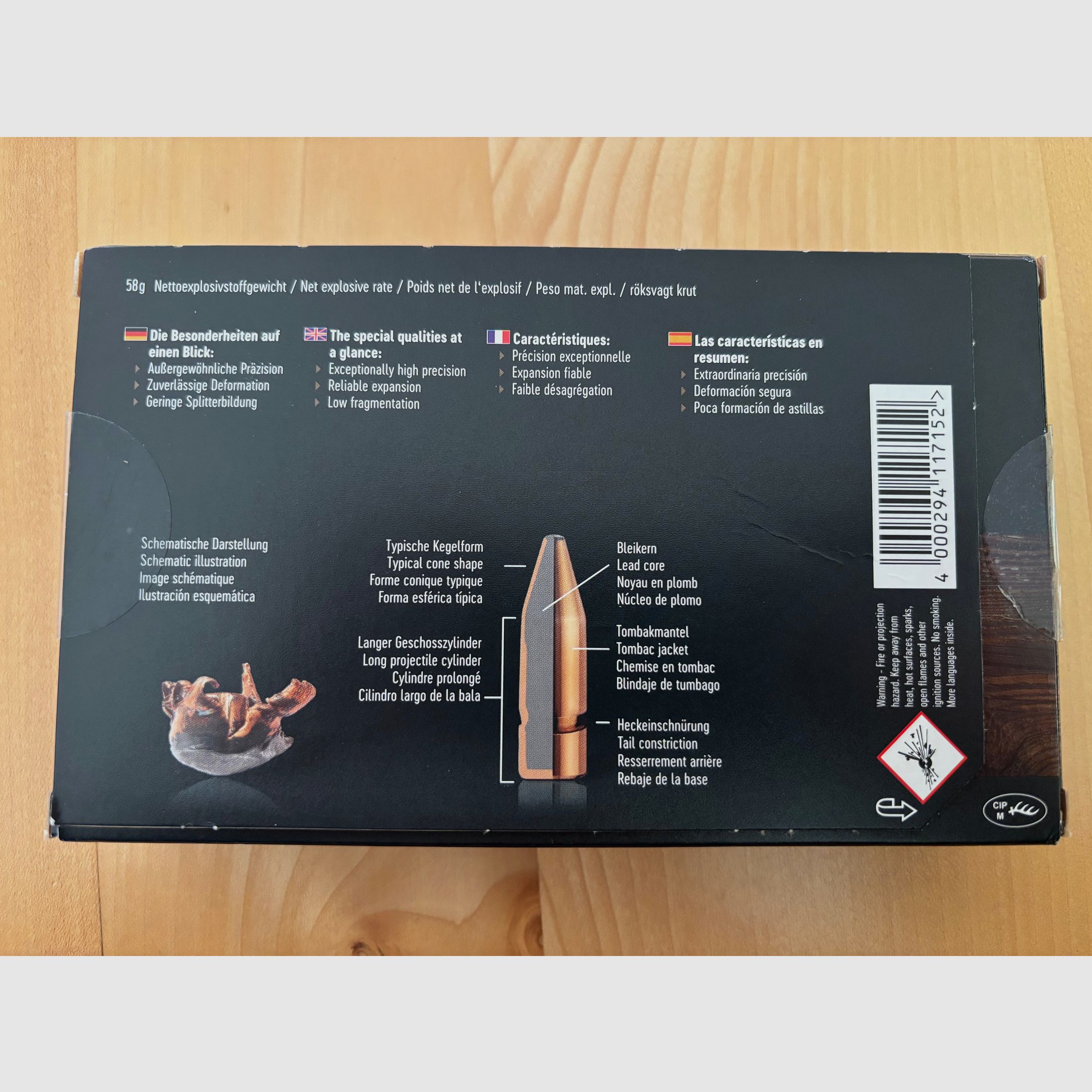 RARITÀ Blaser 820 Standard Blockbüchse – Cal. 6,5x57R – ottimo stato con Leica Visus 3.12x50l LW reticolo illuminato