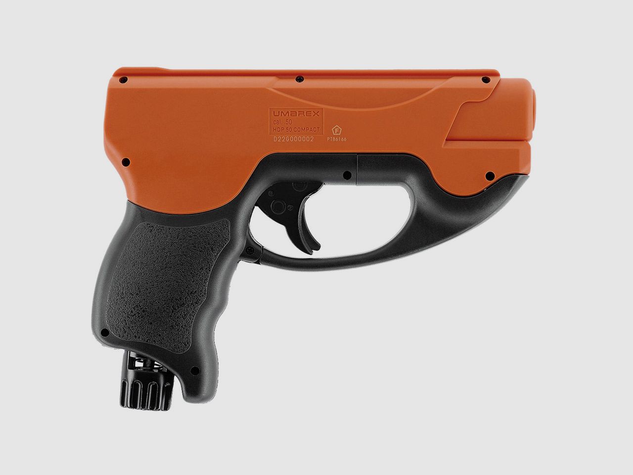 CO2 Markierer Home Defense Pistole Umarex P2P HDP 50 Compact u.a. fĂĽr Gummi-, Pfeffer- und Farbkugeln Kaliber .50 (P18)