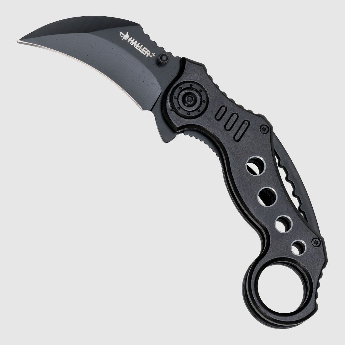 Karambit Taschenmesser schwarz