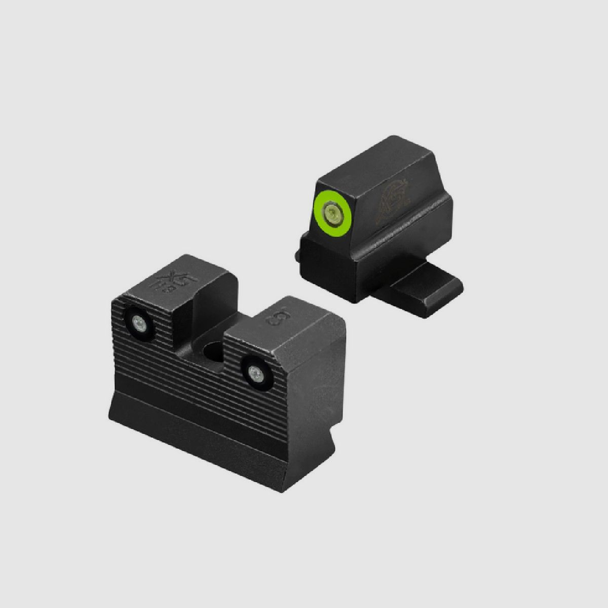 N-Visier R3D 2.0 Sup green Dot Orange SIG/SPI/FN