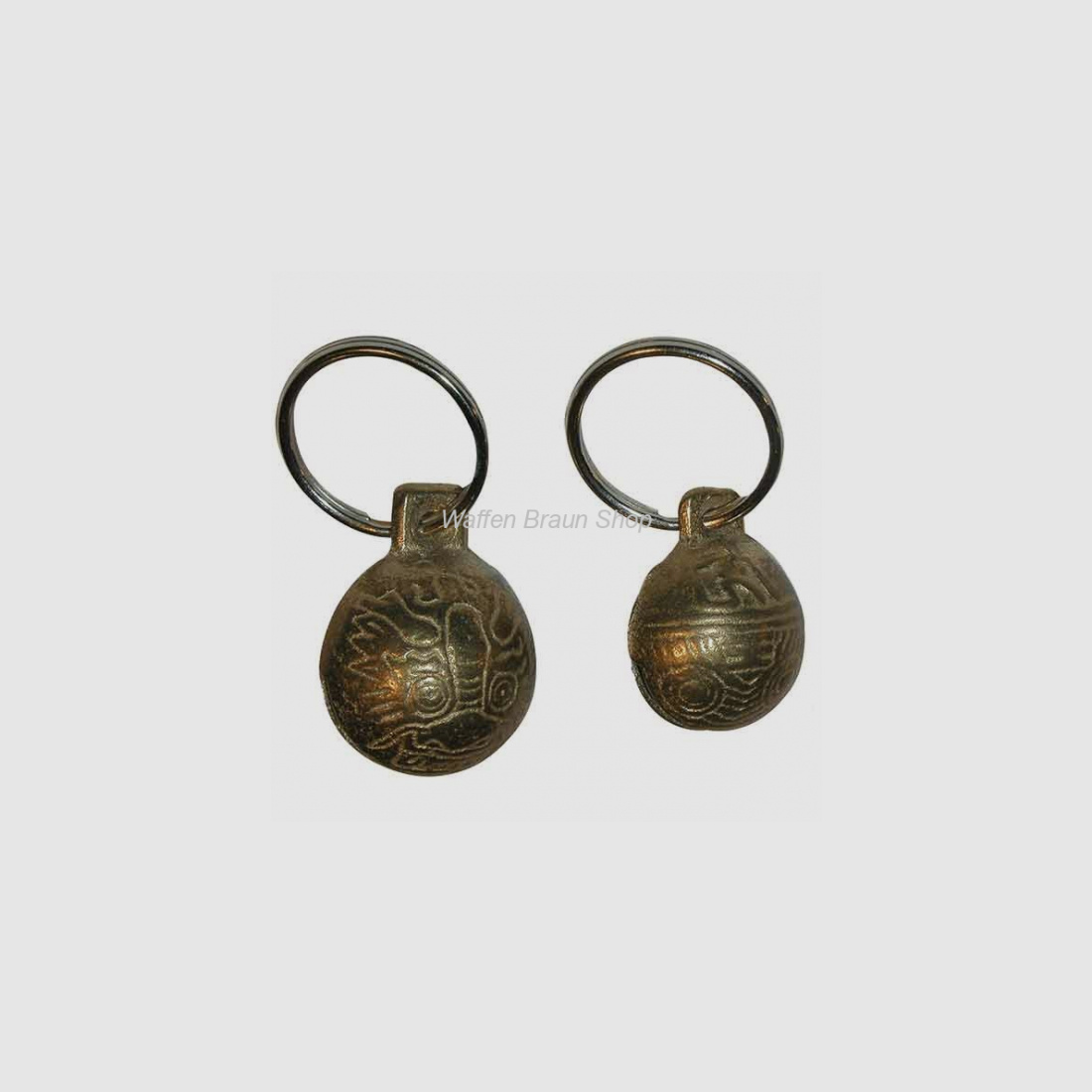 Location bell, brass, 30 mm