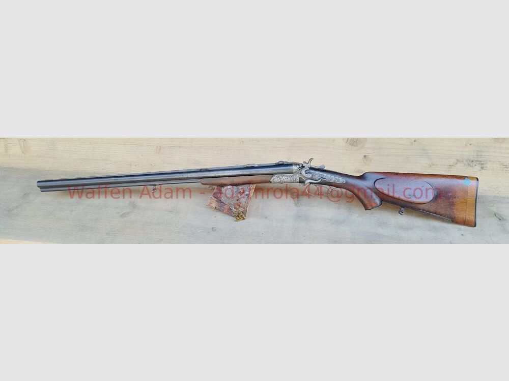 Suhl Hahndrilling um 1900 Sammlerwaffe