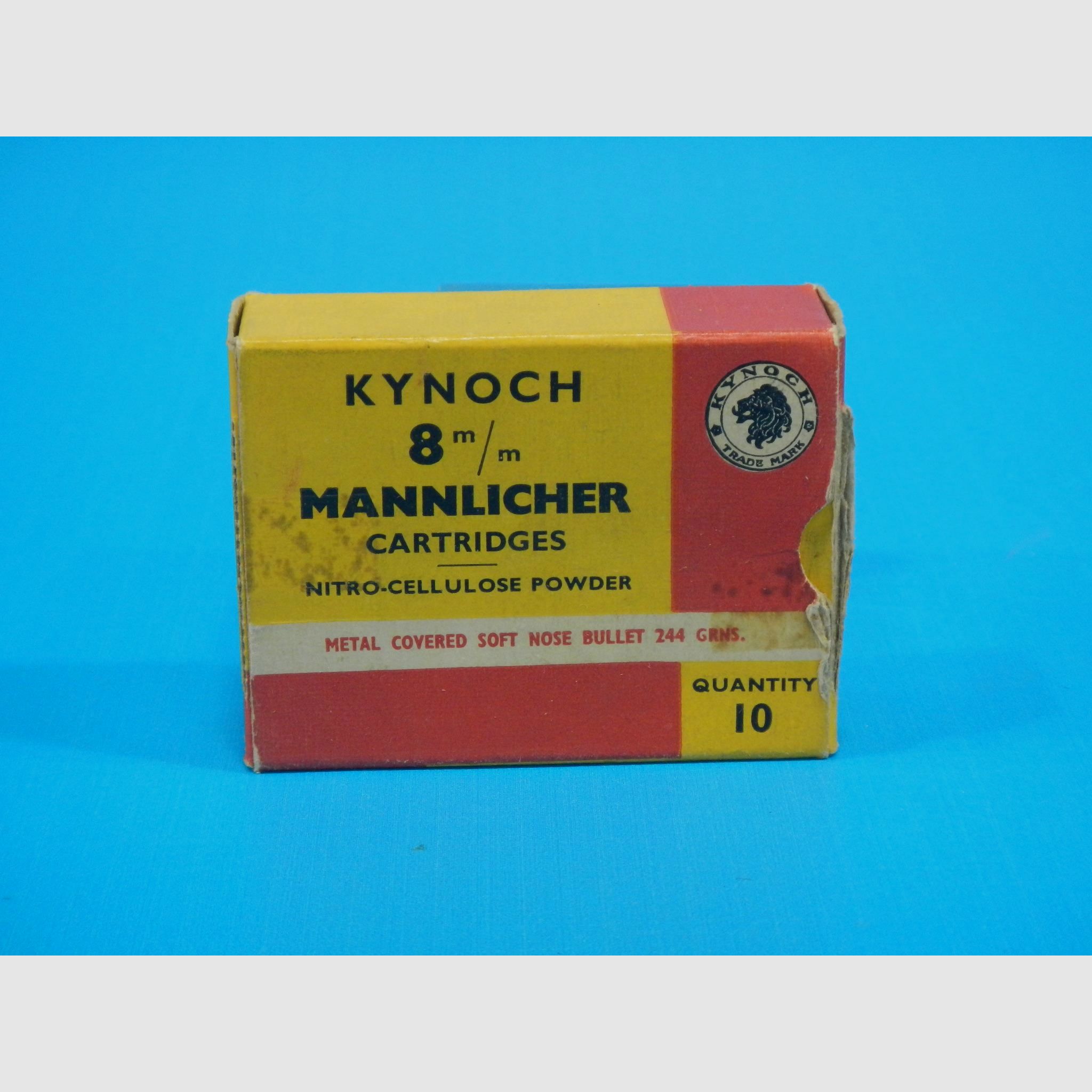 MUNITION KYNOCH CAL. 8MM MANNLICHER