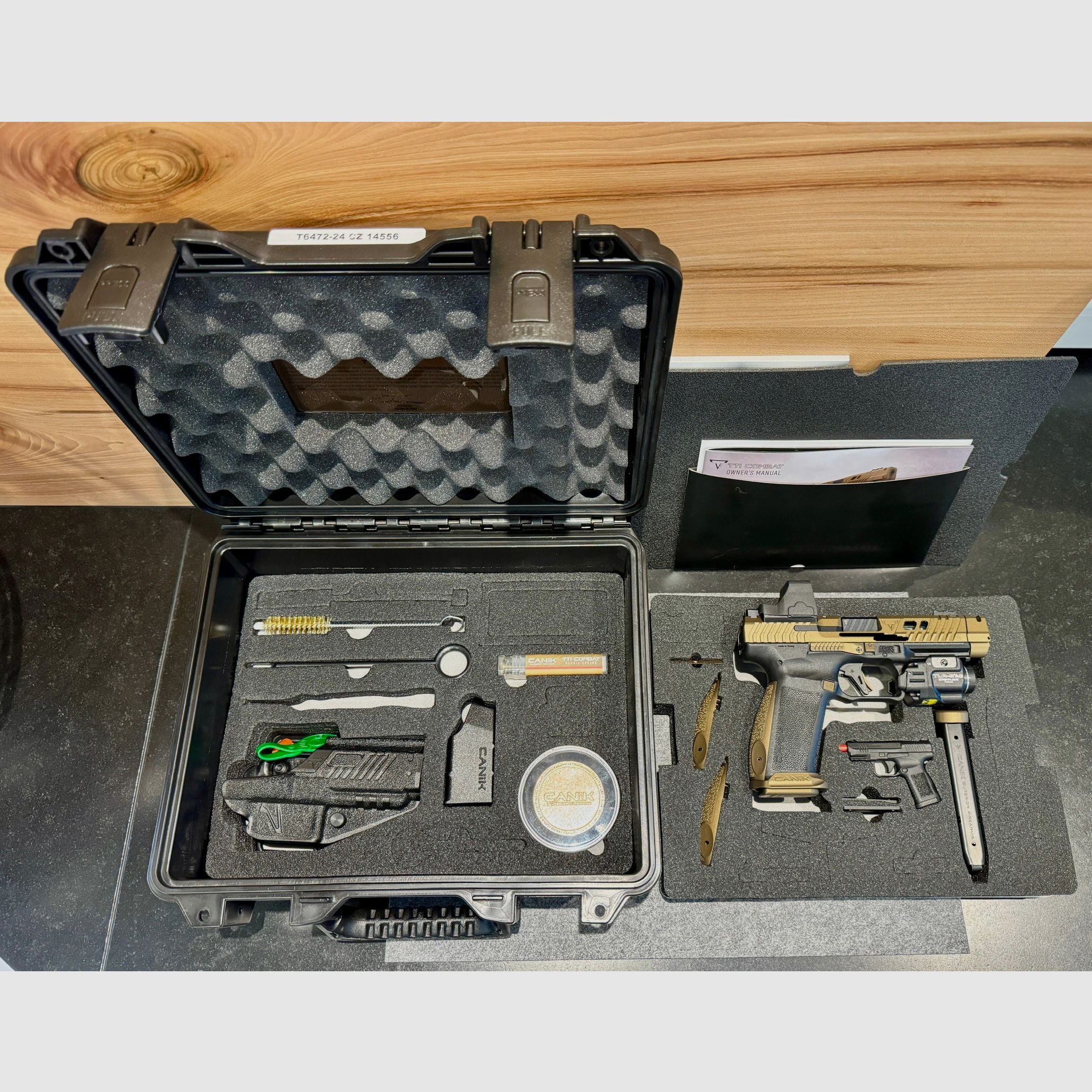 Canik TP9  TTI Combat Taran Tactical 9x19mm