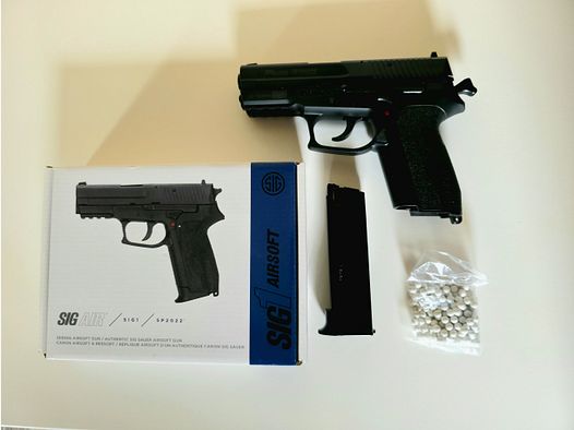 SIG Sauer SP2022 Airsoft Pistole (Federdruck, < 0,5 Joule)