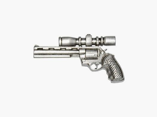 Anstecker Revolver m/Zielfernrohr