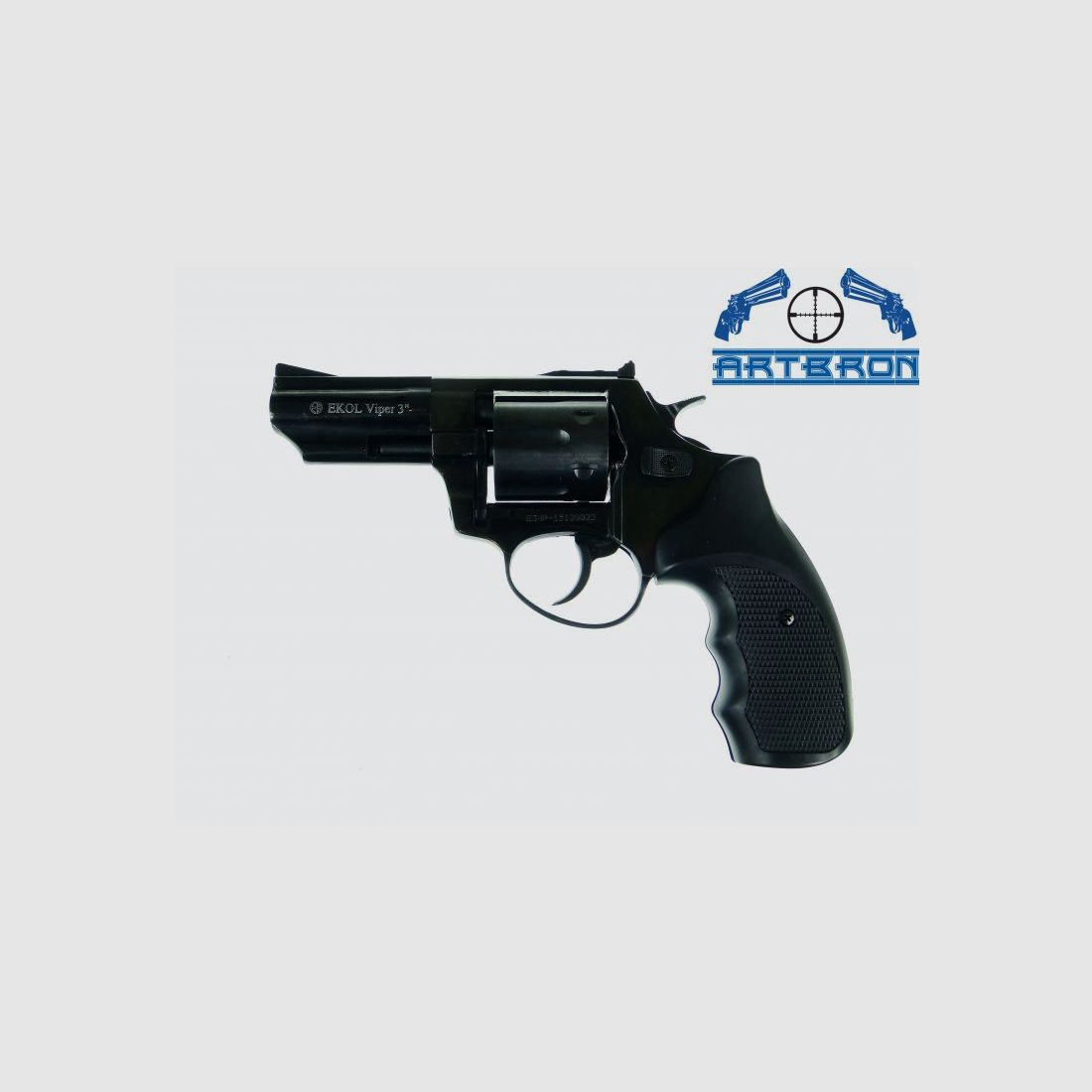 Revolver à blanc EKOL Viper 3" Long noir