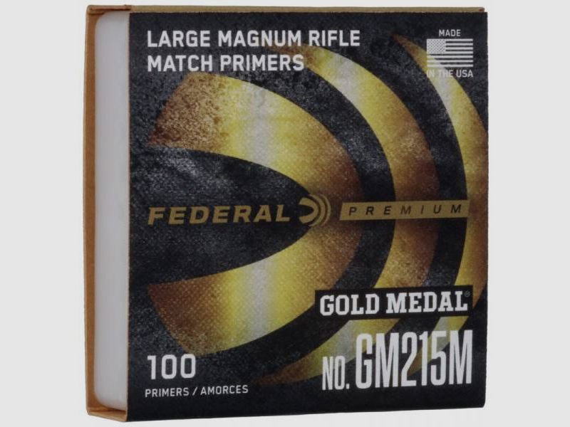 ZÜNDHÜTCHEN FEDERAL Gm215 Match Large Rifle Mag.