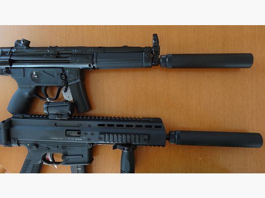 Brügger+Thomet B&T-QD silencer, caliber 9 x 19 mm