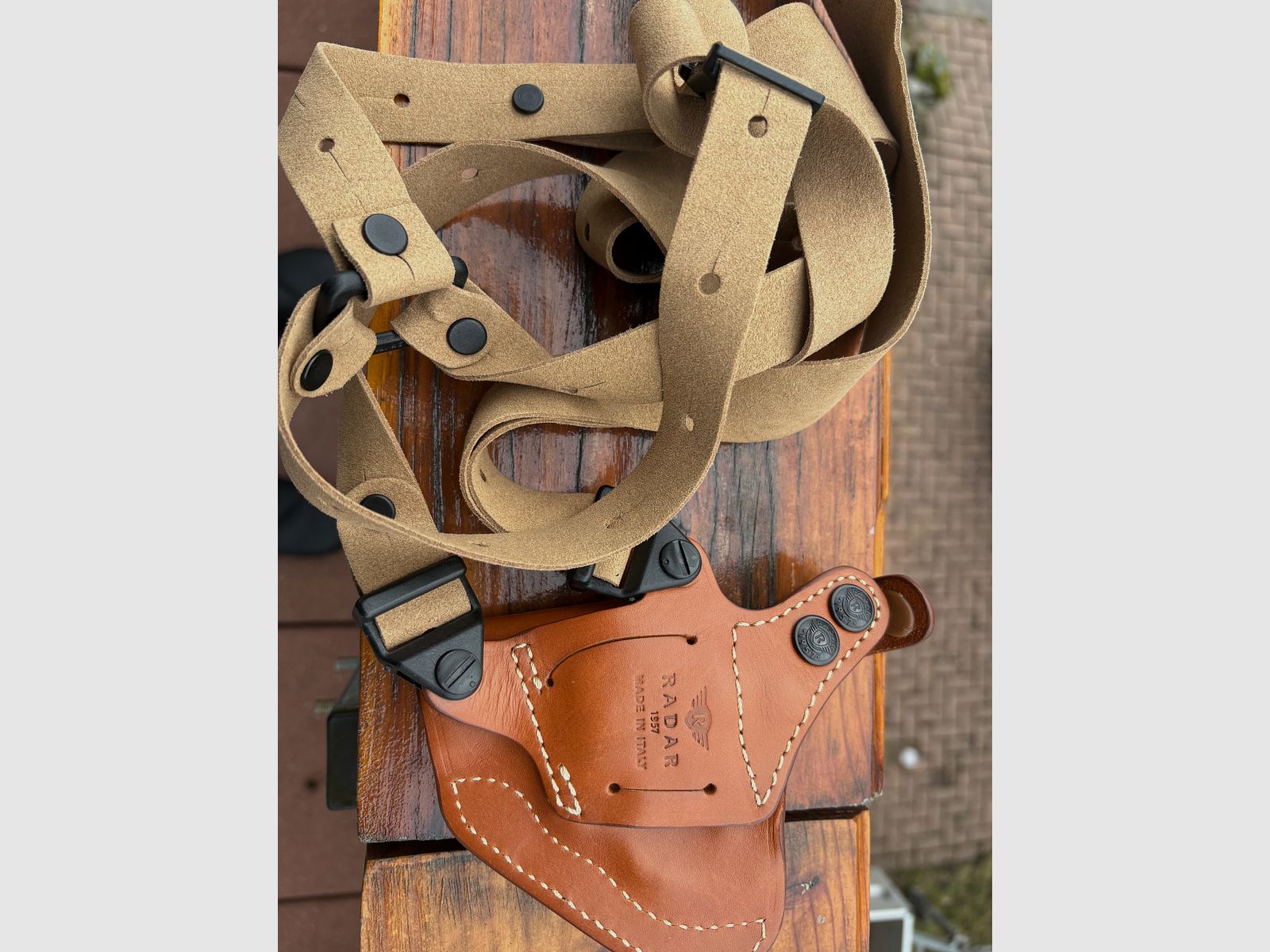 Set! 2x .38 Special Smith & Wesson holster for 60/2" barrel