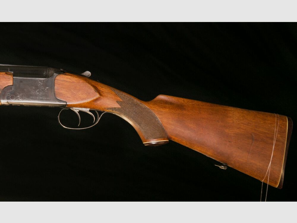 double-barreled shotgun