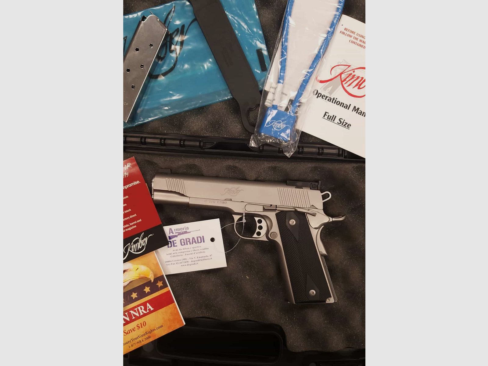 KIMBER STAINLESS TARGET II KALIBER 45 ACP, zdjęcie 1 z 4