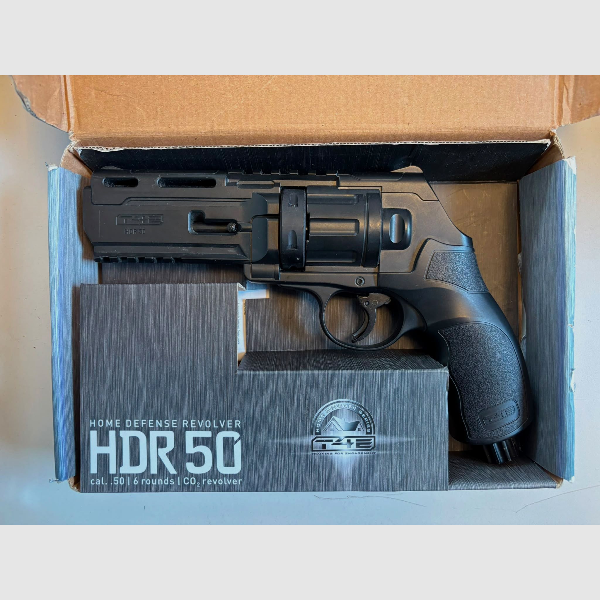 Umarex T4E HDR 50 (11 Joule) inkl. Holster & Zubehör – Top Zustand