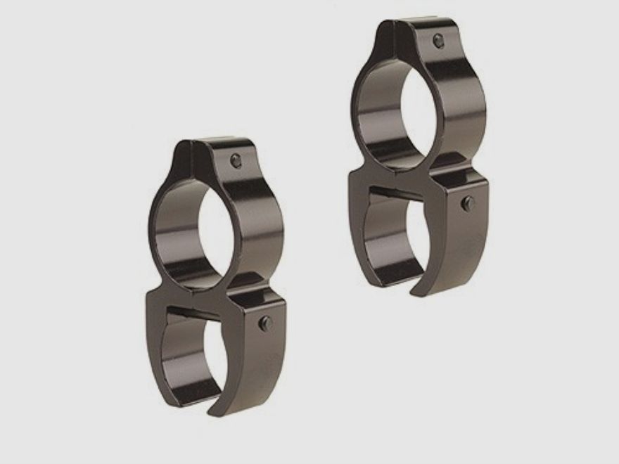 Leupold Rifleman Anneaux 25,4 mm 3/8 pouces transparents noirs brillants