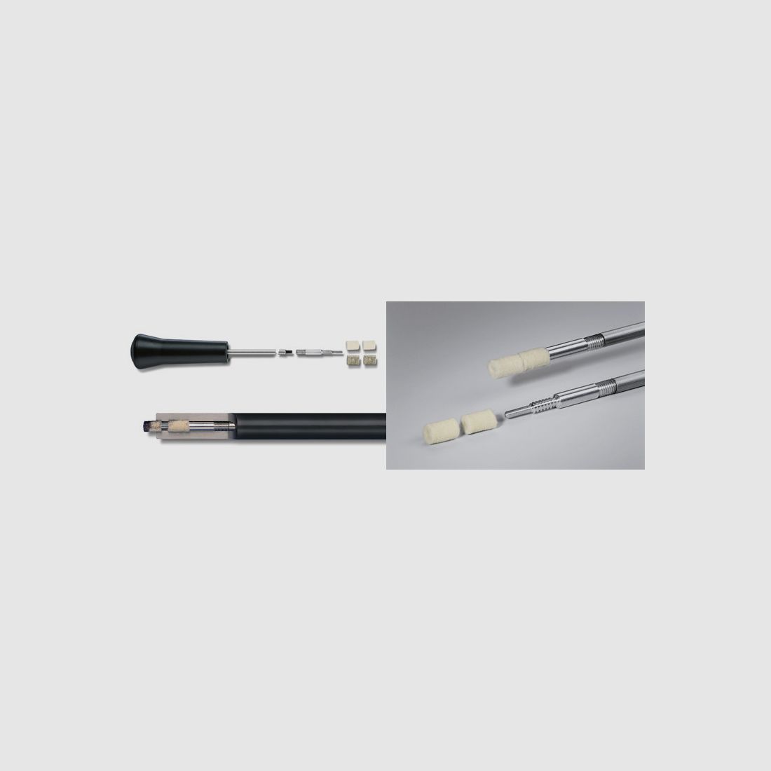 Tige de nettoyage VFG pour armes de poing à partir de 7 mm accessoires de nettoyage pour armes, image 3 sur 3