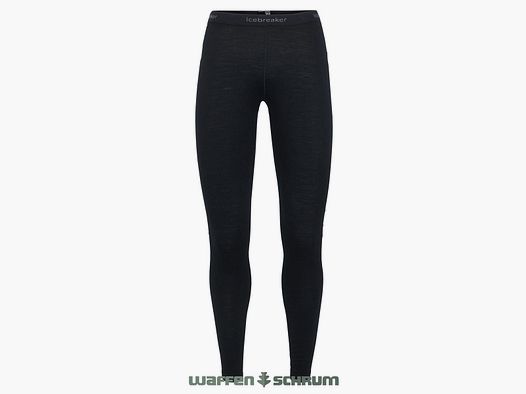 Leggings Icebreaker Oasis 200g Neri
