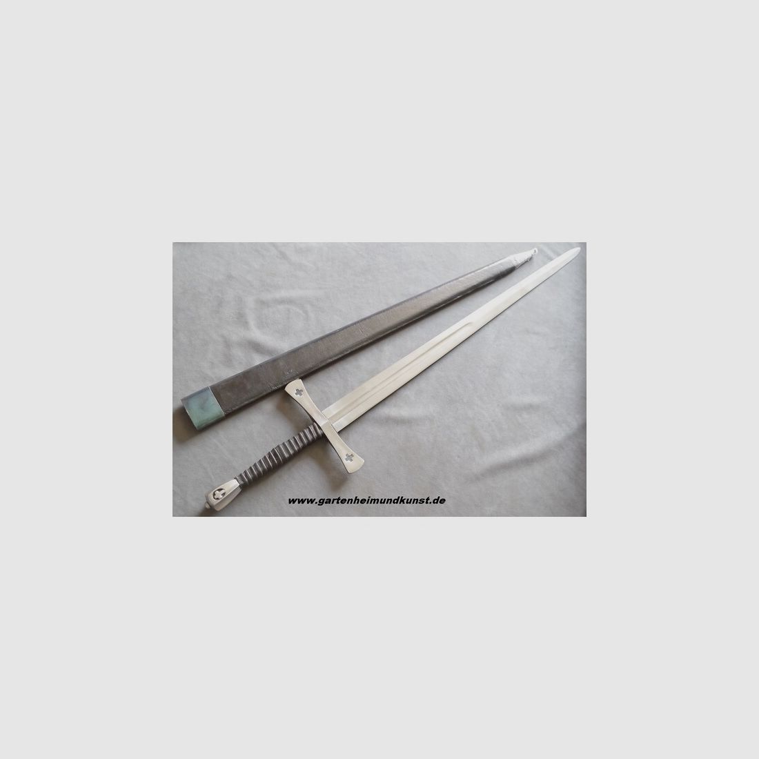Tewkesbury Mittelalterschwert mit Scheide, 15. Jh.