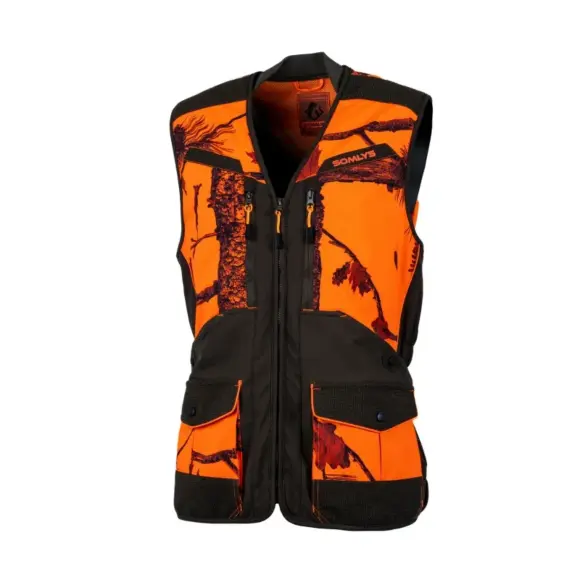 Hunting Vest Somlys Newtek Camo Orange/Green, image 1 of 12