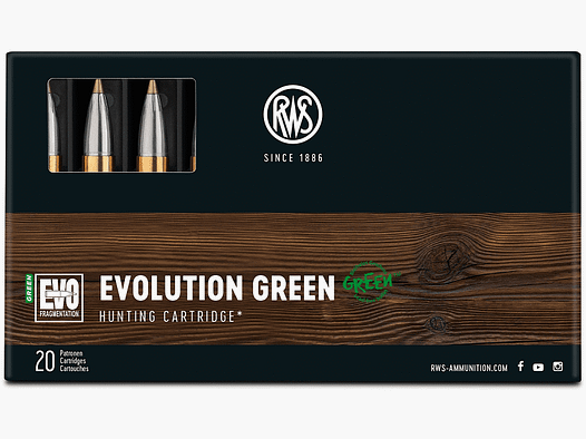 RWS .308 Win Evo Green 139gr. - 20 Stk