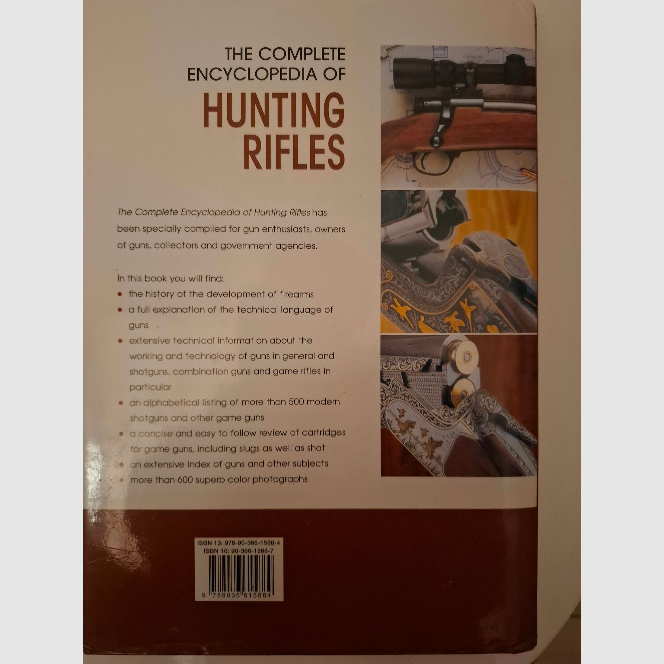 UK Import. Complete Encyclopedia of Hunting--Rifles. In English