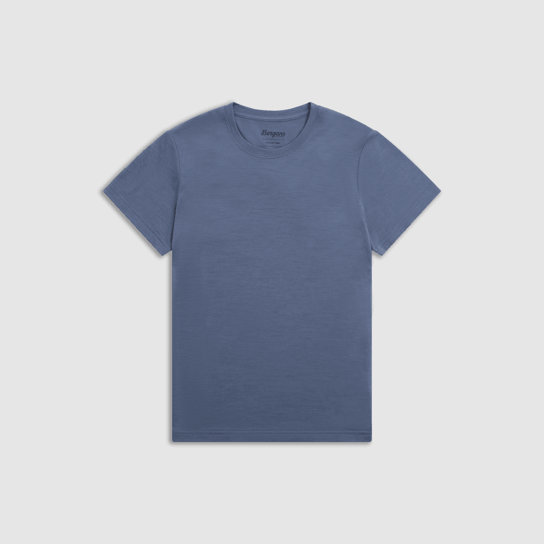 Bergans Merino Light Tee Women Granite Blue XL