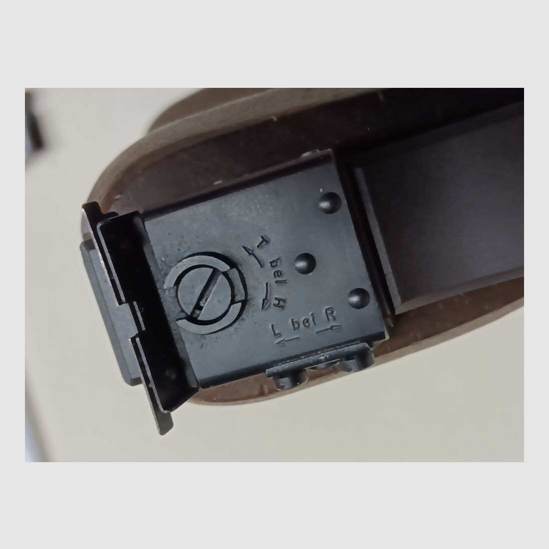 Carl Walther Waffenfabrik - Ulm / Do. OSP - Linksgriff