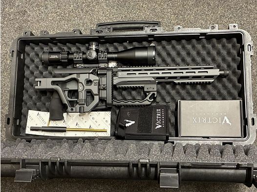 Victrix Pugio Small Bore in 16 Zoll.22lr in Dark Grey mit ZF