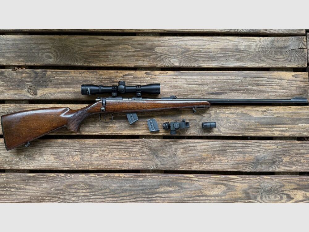 ZBROJOVKA BRNO TS ZKM 452 Lusso con diottra e ZF 5 e 10 Mag .22lr