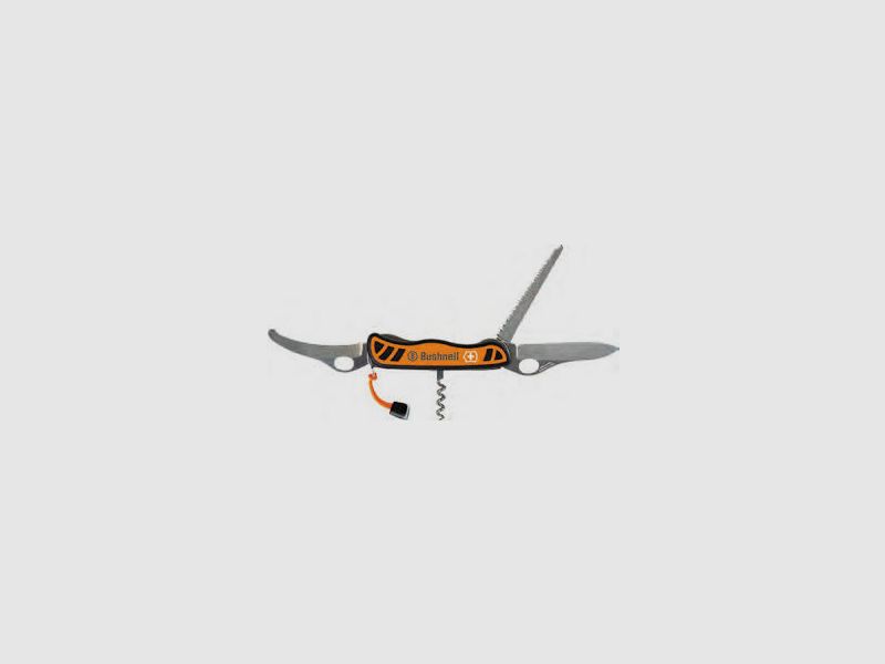 Bushnell / Victorinox HUNTER XT GRIP Taschenmesser Orange/Schwarz
