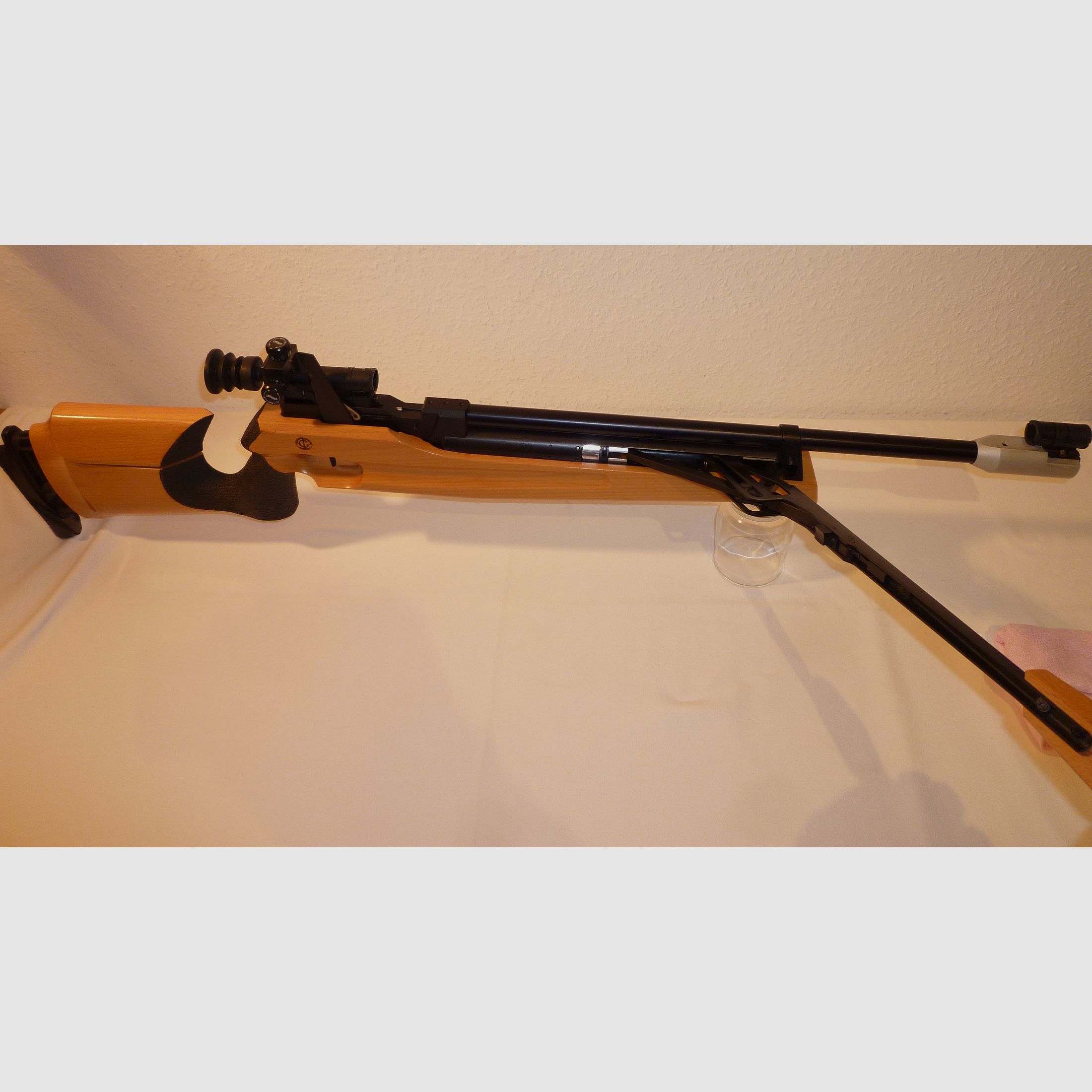 Match-Luftgewehr Walther LGM - 2 rechts / links Jugendgewehr SN107559