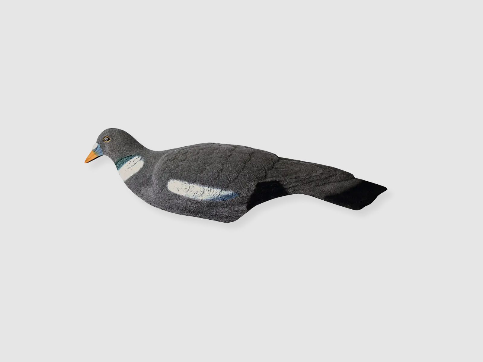 Decoy half shell - onbehaard met stok