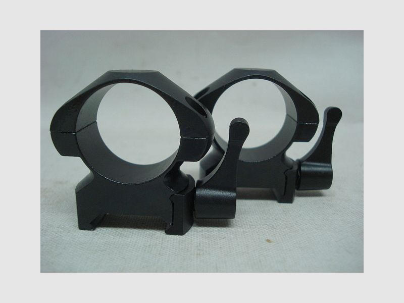 Steel Ringe 1''/25,4mm mittel - Weaver/Picat., Paar mit Hebel