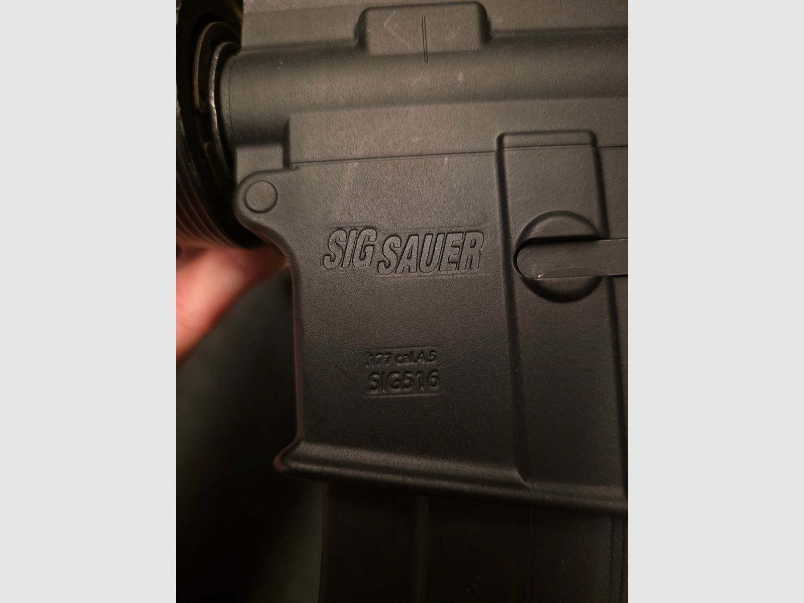 Sig Sauer SIG516 CO2 air rifle including accessories