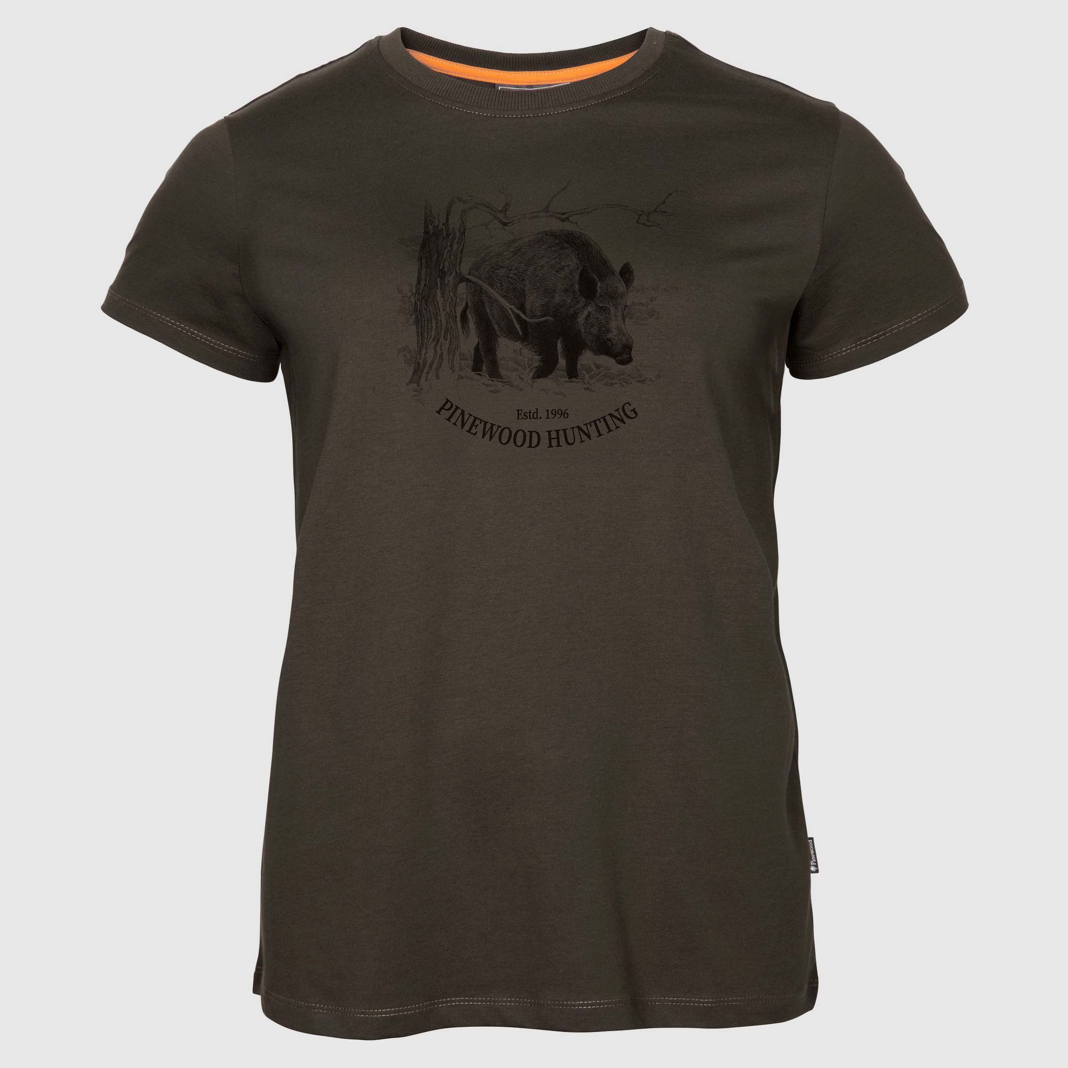 Pinewood Wildboar DamenT-Shirt braun