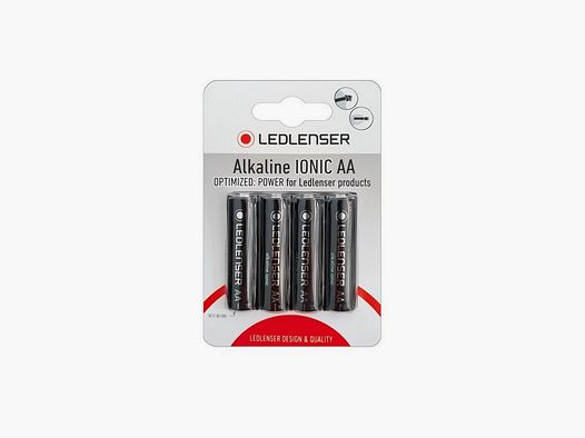 AA BATTERY LEDLENSER HIGH PERFORMANCE BATTERY 4 PIECES