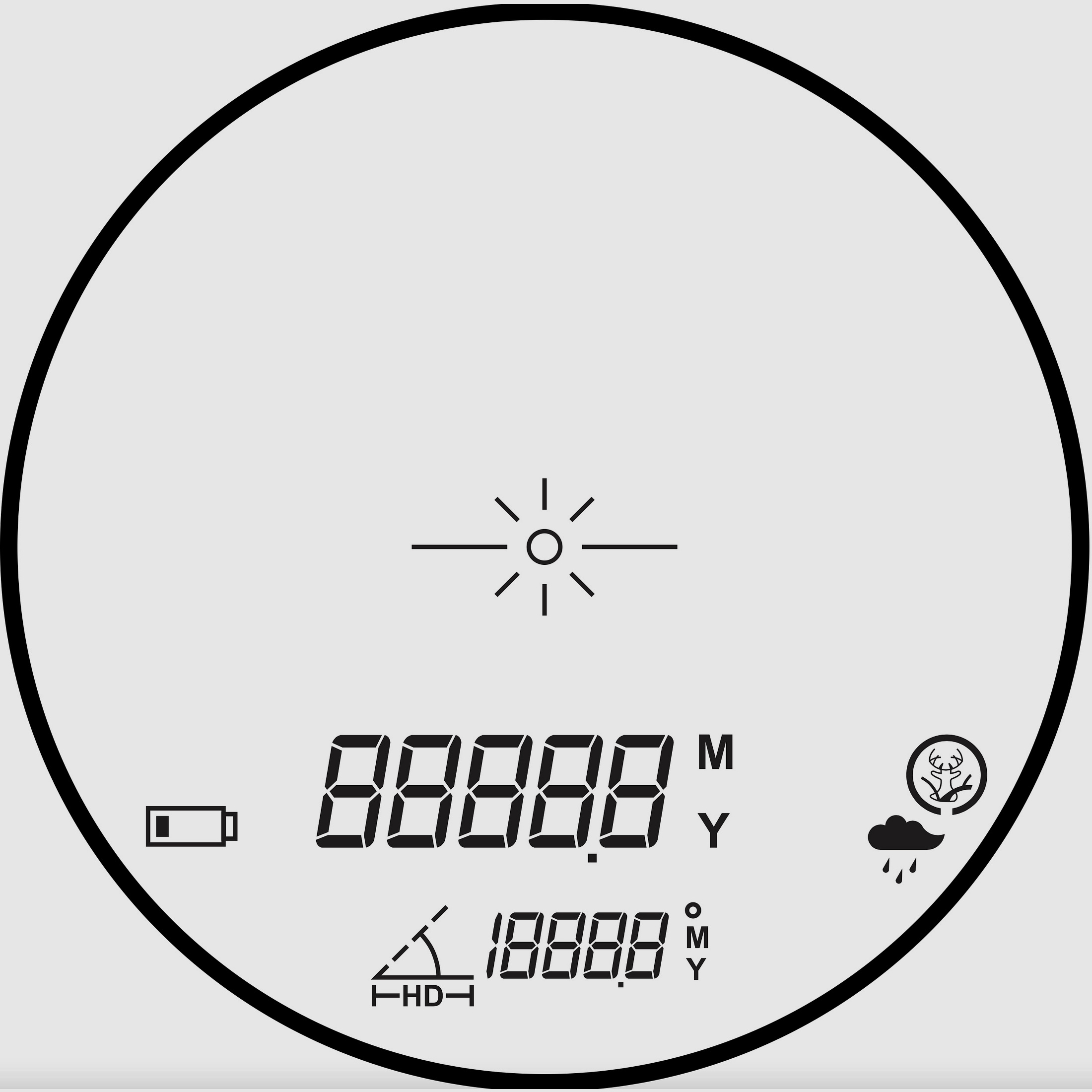 HAWKE 41202 Télémètre Laser 6x21 Vantage LRF 900