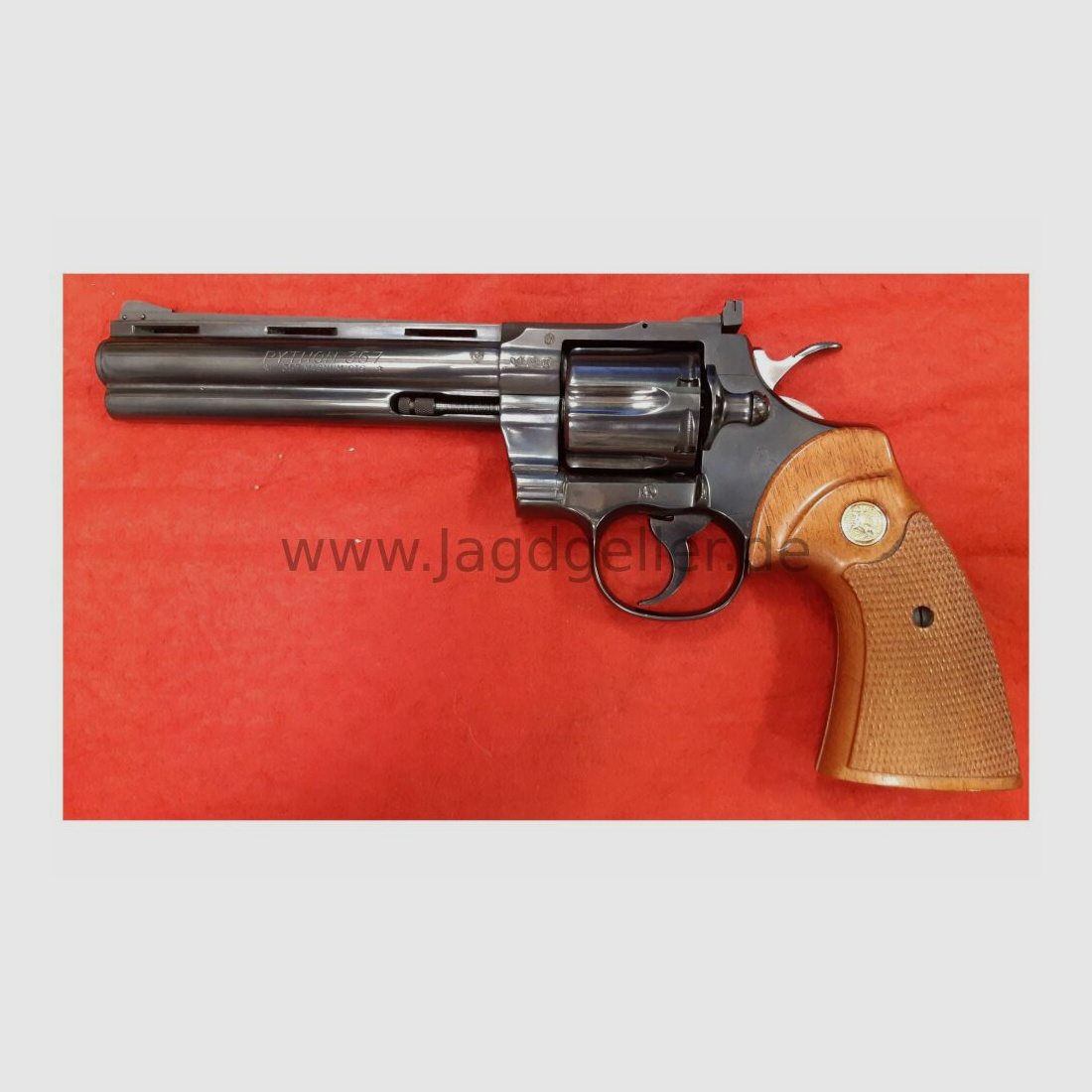 Revolver Colt Python 357 Magnum 6" aus 1972