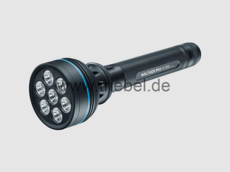 WALTHER Handscheinwerfer XL7000R -Akku 2200 Lumen