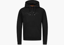 Herren Hoody Schwarz S