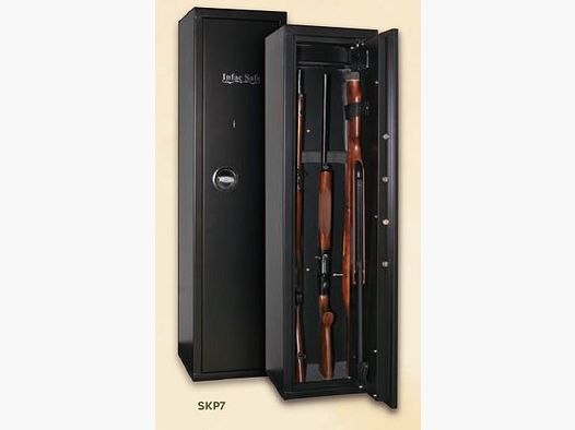 Waffenschrank INFAC 7 für lange Waffen mit UNE-EN-1143-1:2019 zugelassenem Zielfernrohr