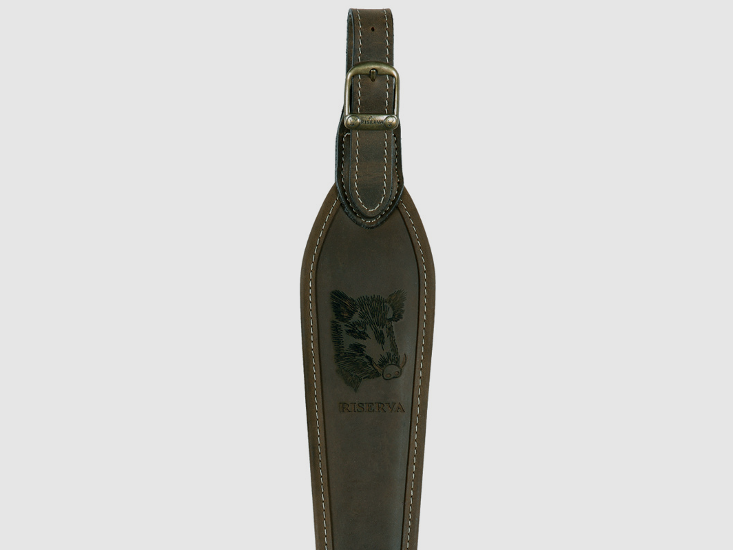 Ledergewehrriemen mit Muster, Bild 4 von 4