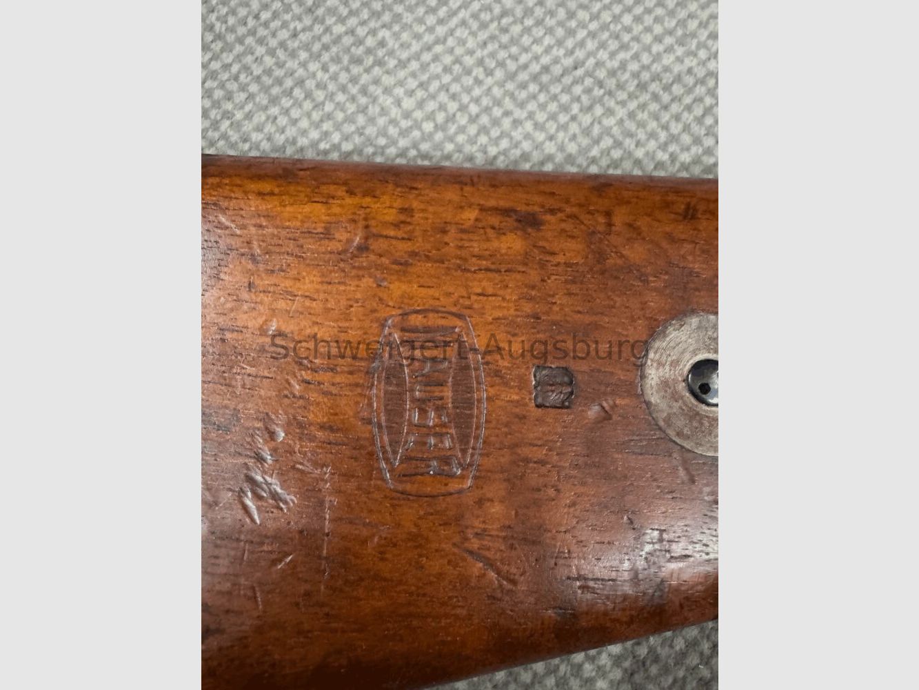 Militärgewehr Peru Mauser 1909 mit Lange Visier 7,65x53Arg