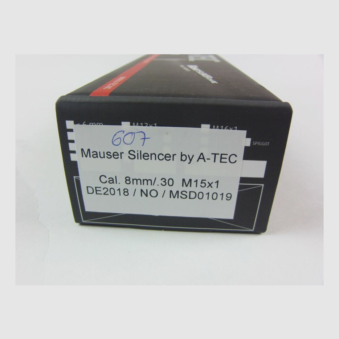 A-Tec	 A-TEC Schalldämpfer , Label Mauser