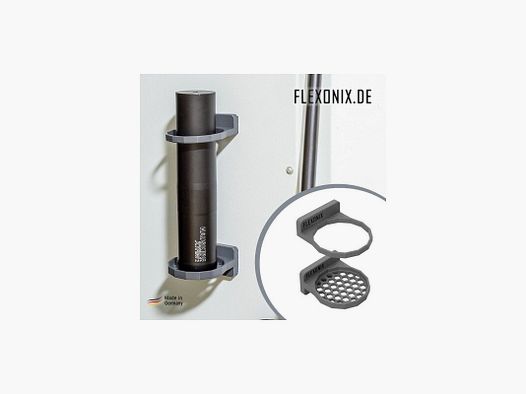Schalldämpferhalter magnetisch einstellbar